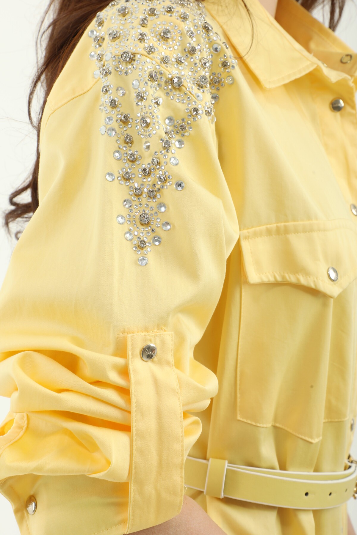 ELBİSE UZUN POPLİN